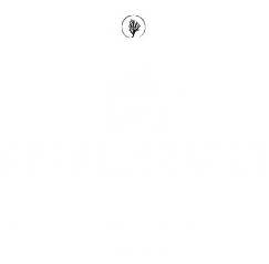 Korallgarázs tengeri akvarisztika logó
